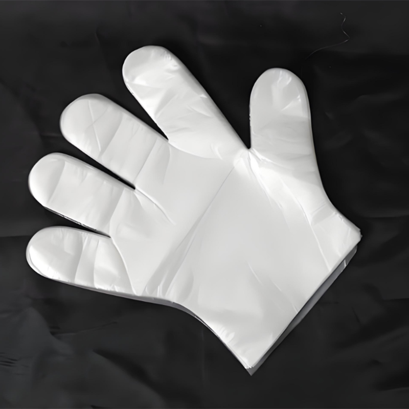 Vodotesné a olejovzdorné Biele HDPE rukavice Vodotesné a olejovzdorné Biele HDPE rukavice